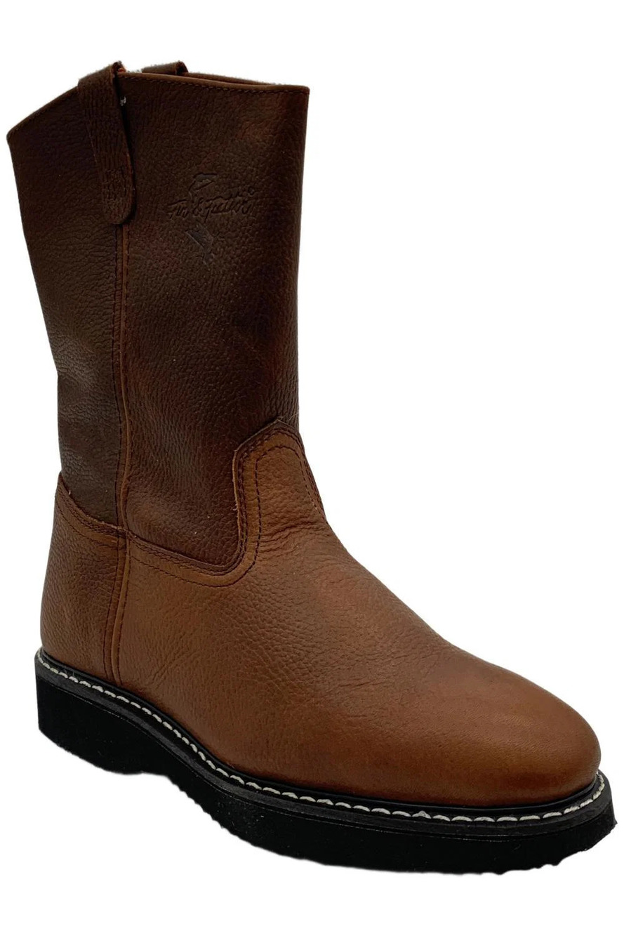 Fin & Feather Men's 10" Wellington Boots Brown - EEE